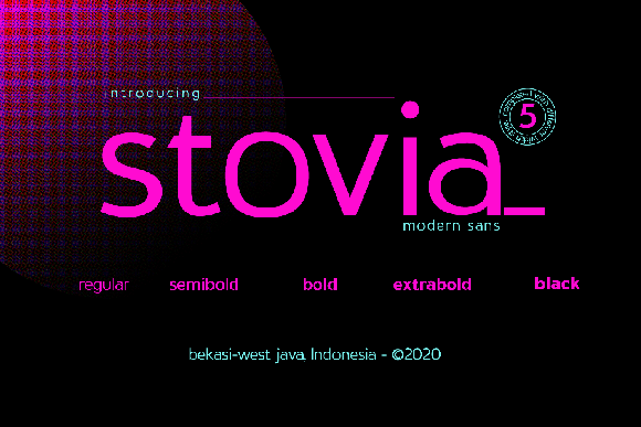 Stovia Font