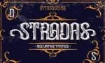 Stradas - Layered Vintage Font