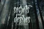 Strained Brush Font