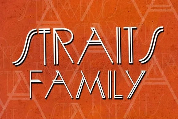 Straits Family Font