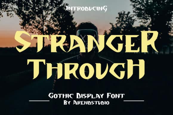 Stranger Through Font