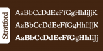 Stratford Serial Font Family