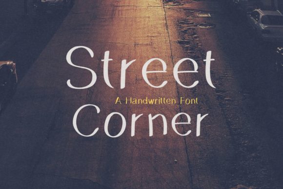 Street Corner Font