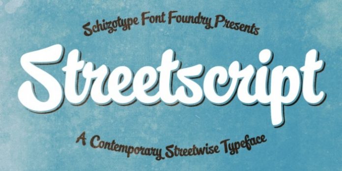 Streetscript Font
