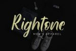 Stright Brush Font