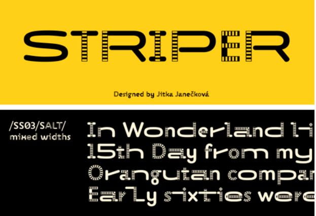 Striper Font