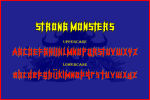 Strong Monsters Font