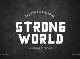 Strong World Font