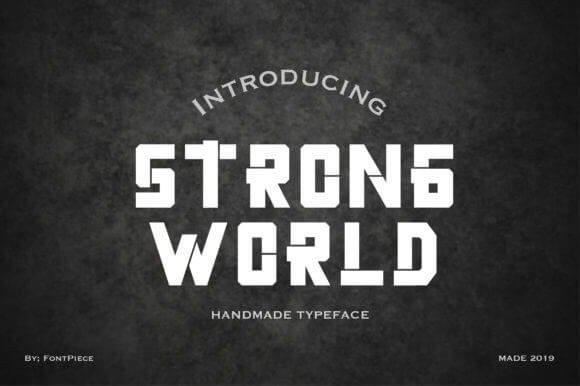 Strong World Font