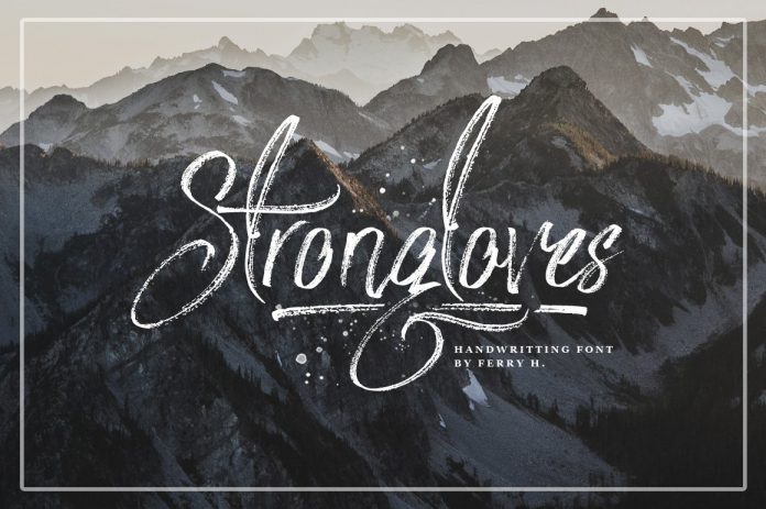 Strongloves Handwritting Font
