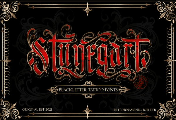 Stunegart Font