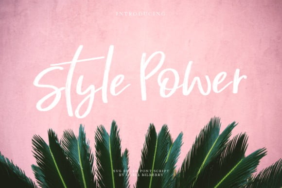 Style Power Font