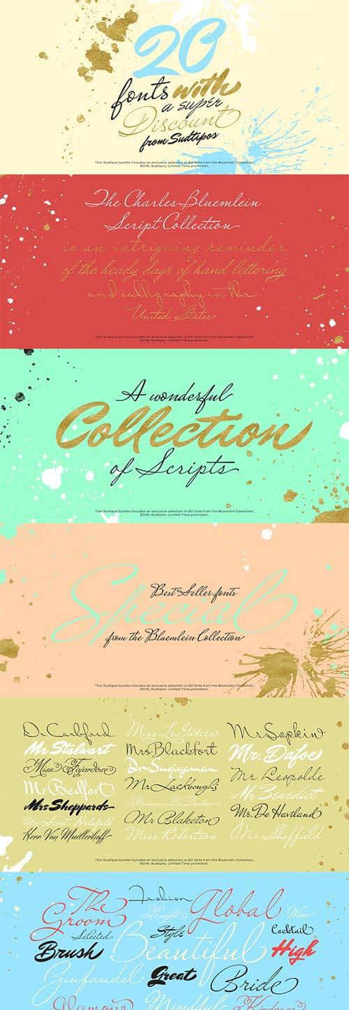 Sudtipos’ Best of Bluemlein Font