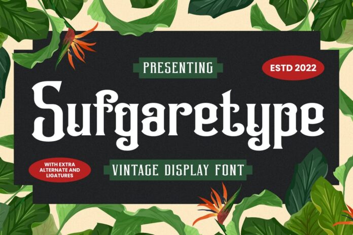 Sufgaretype Font