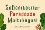 Sufgaretype Font