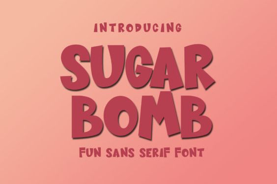 Sugar Bomb Font