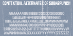 Sugarpunch Font Family