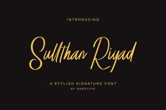 Sullthan Riyad Font