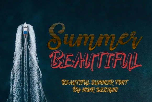Summer Beautiful Font