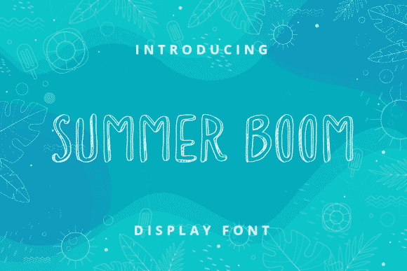 Summer Boom Font