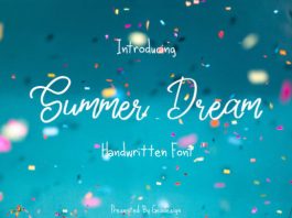 Summer Dream Font