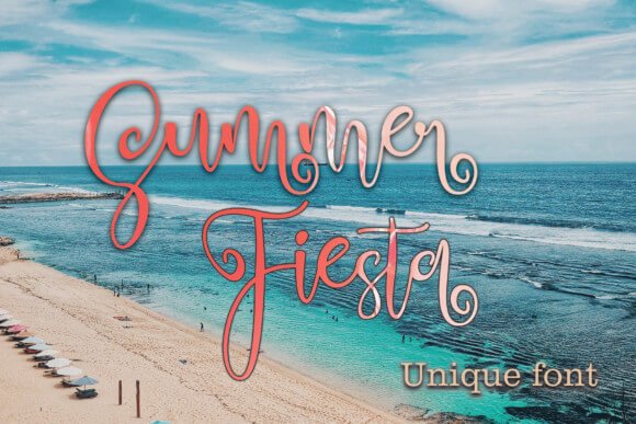 Summer Fiesta Font