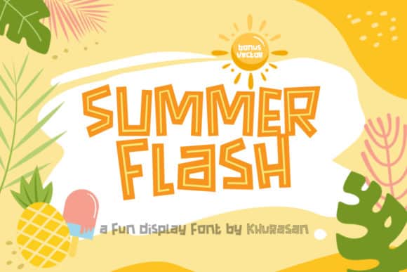 Summer Flash Font