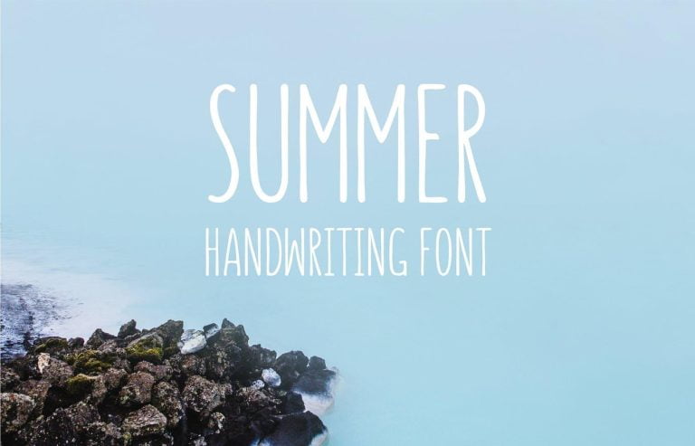Summer – Handwriting Font Free Downlaod