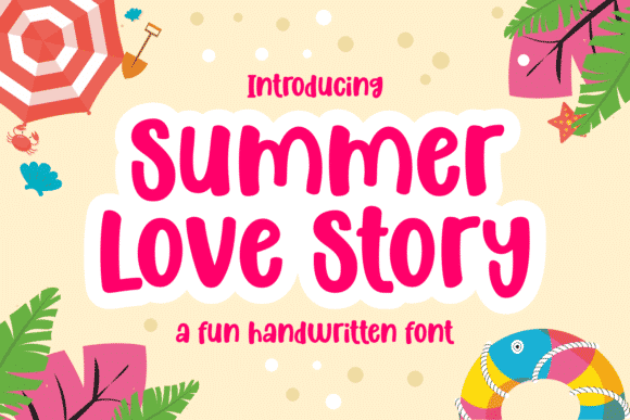 Summer Love Story Font Summer Love Story Font