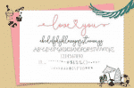 Summer Love You - Playful Duo Font