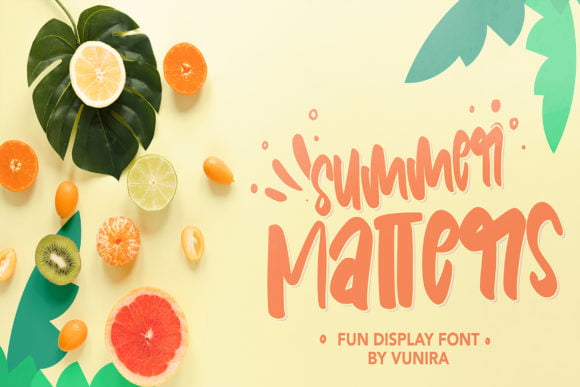 Summer Matters Font
