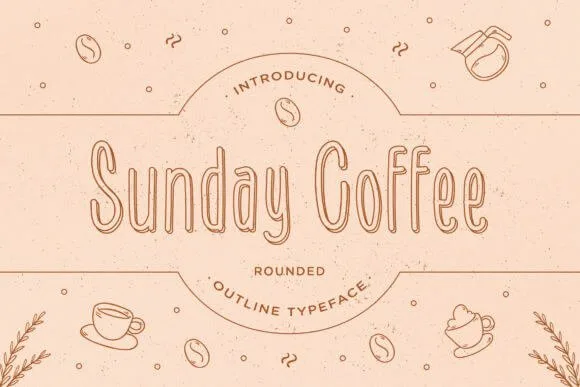 Sunday Coffee Font