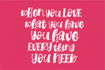 Sunday Craft Font