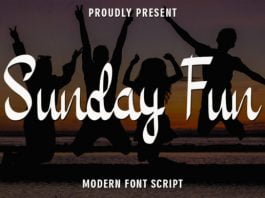 Sunday Fun Font