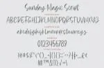 Sunday Magic Font