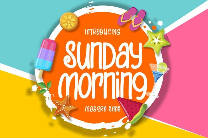 Sunday Morning Modern Sans Font