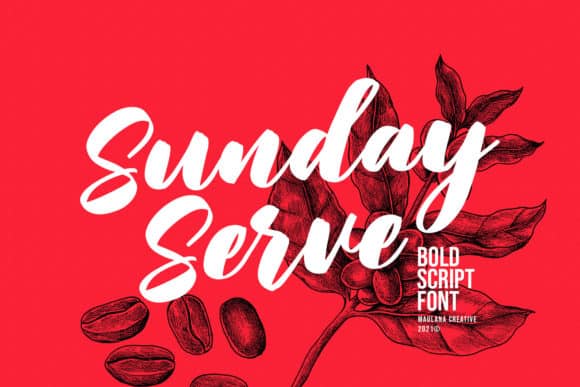 Sunday Serve Font
