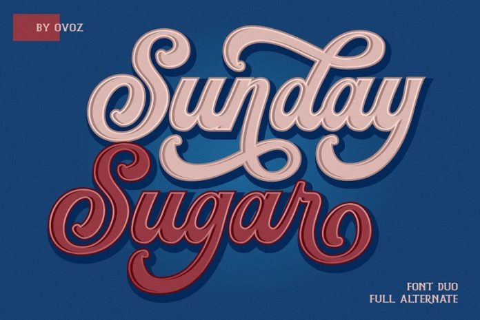 Sunday Sugar Font
