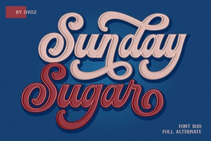 Sunday Sugar Font