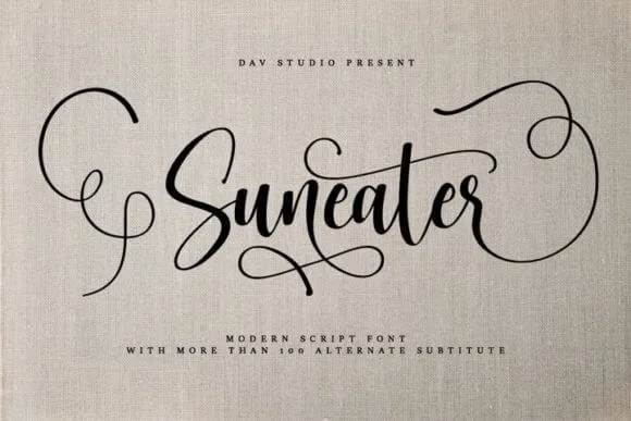 Suneater Font