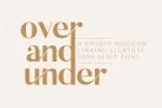 Sunflora - Unique Ligature Font