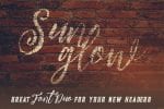Sunglow Font