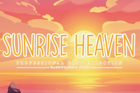 Sunrise Heaven Font