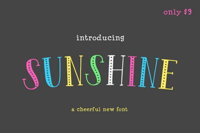 Sunshine Font