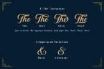 Sunshine & Vintage Ornaments Font