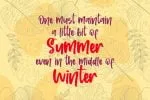 Sunshine Wishes Font