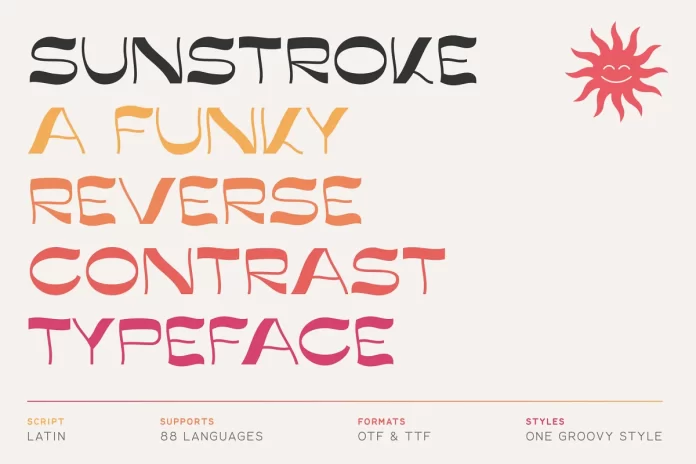 Sunstroke Font