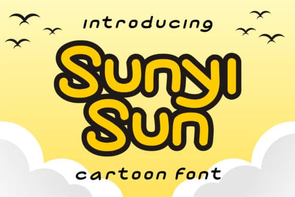 Sunyi Sun Display Font