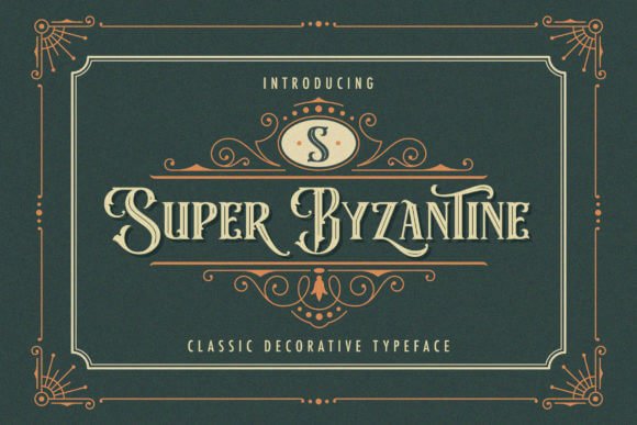 Super Byzantine Font
