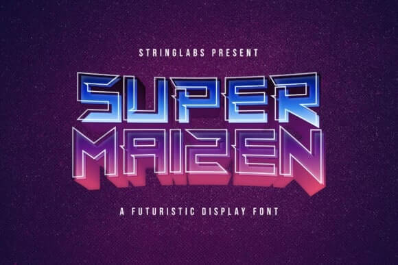 Super Maizen Font